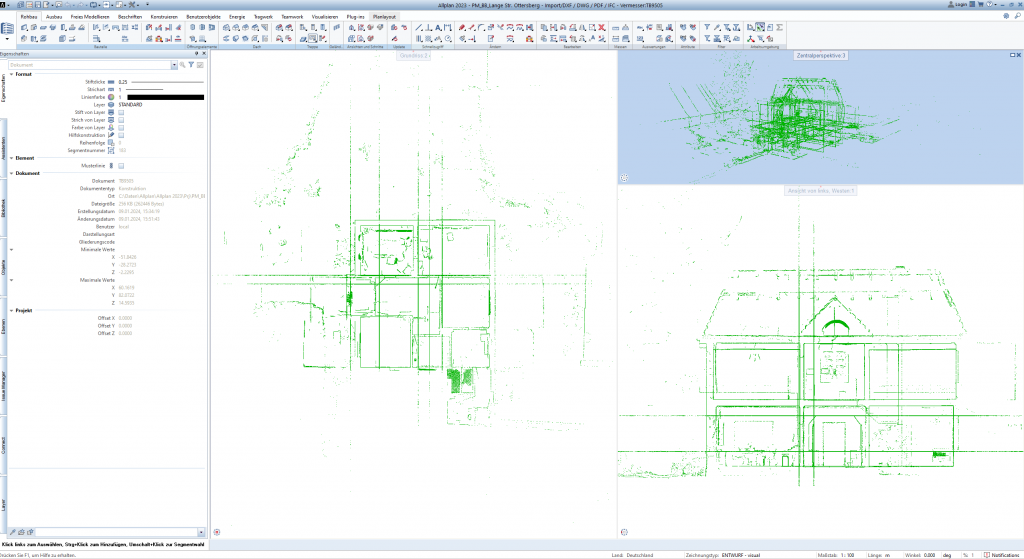 Laserscan in Allplan