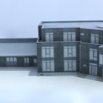 3D Druck Bürogebäude